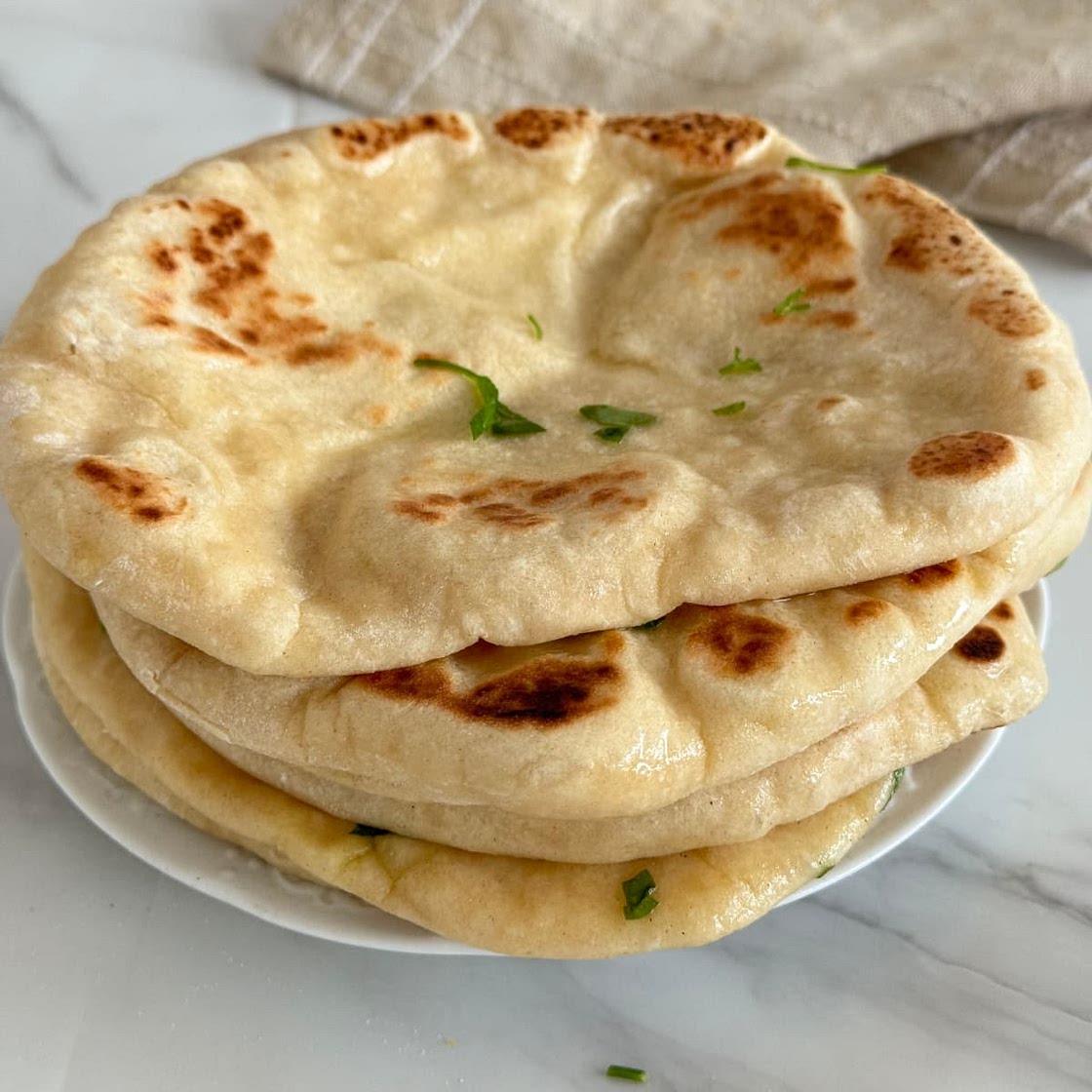2 Ingredient Naan Recipe