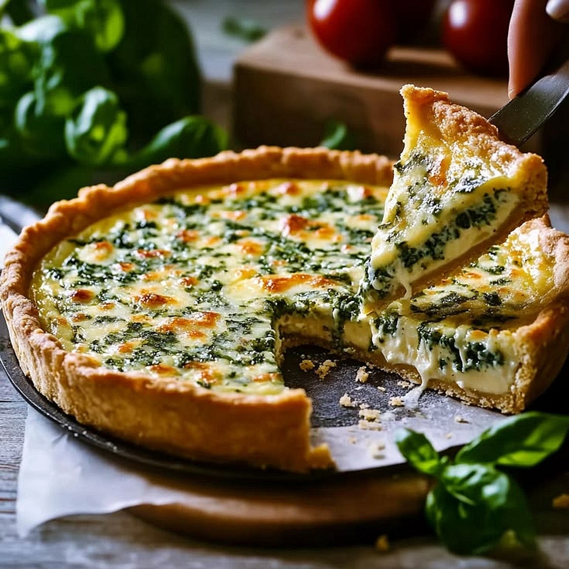 Quiche épinards ricotta