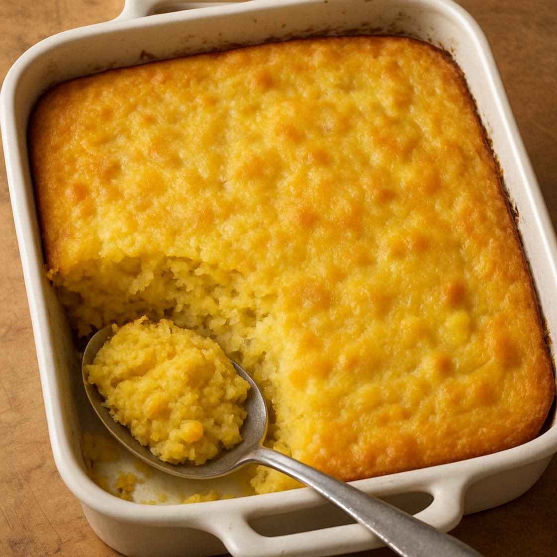 Corn Muffin Casserole (fragment reconstruction)