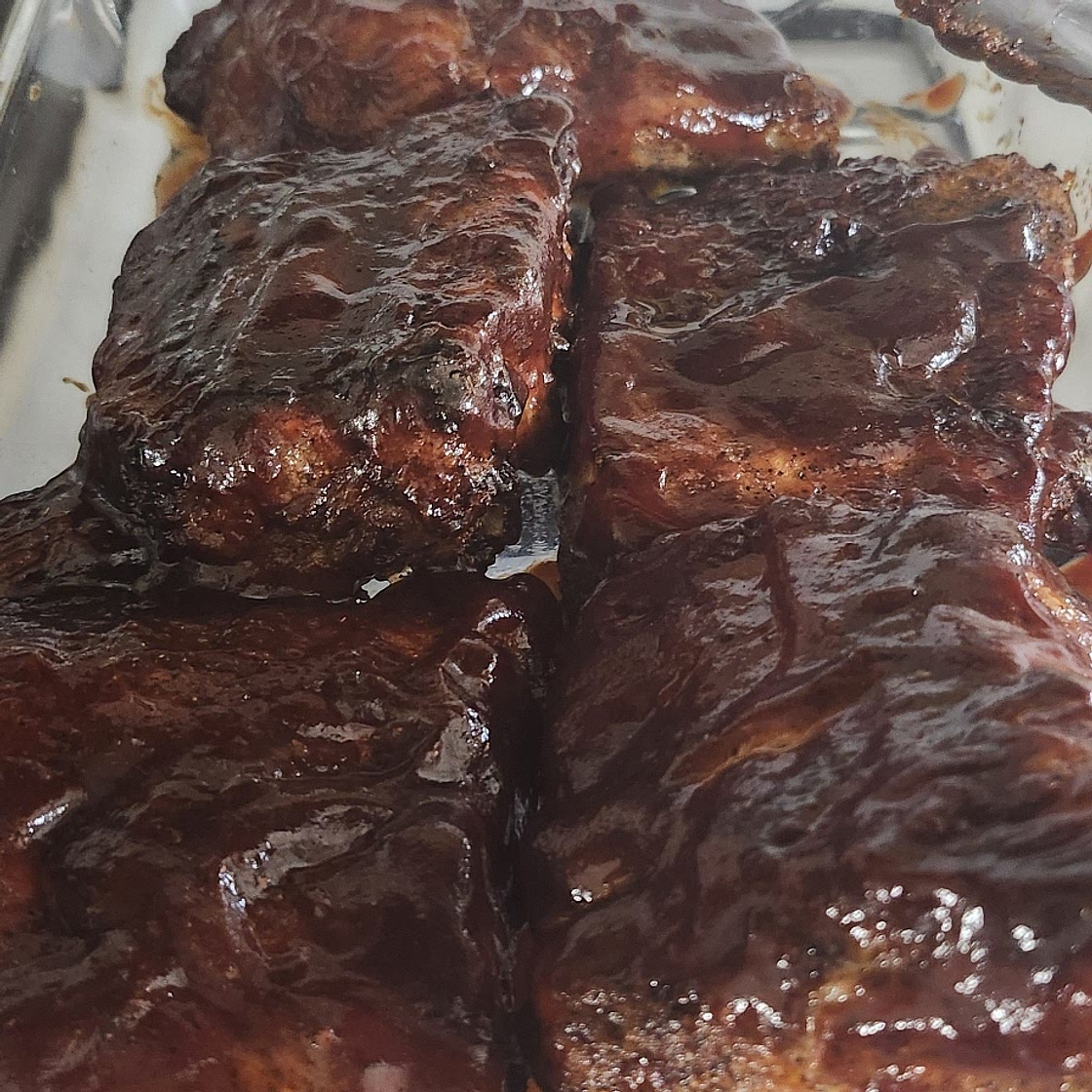 Air Fryer BBQ Ribs