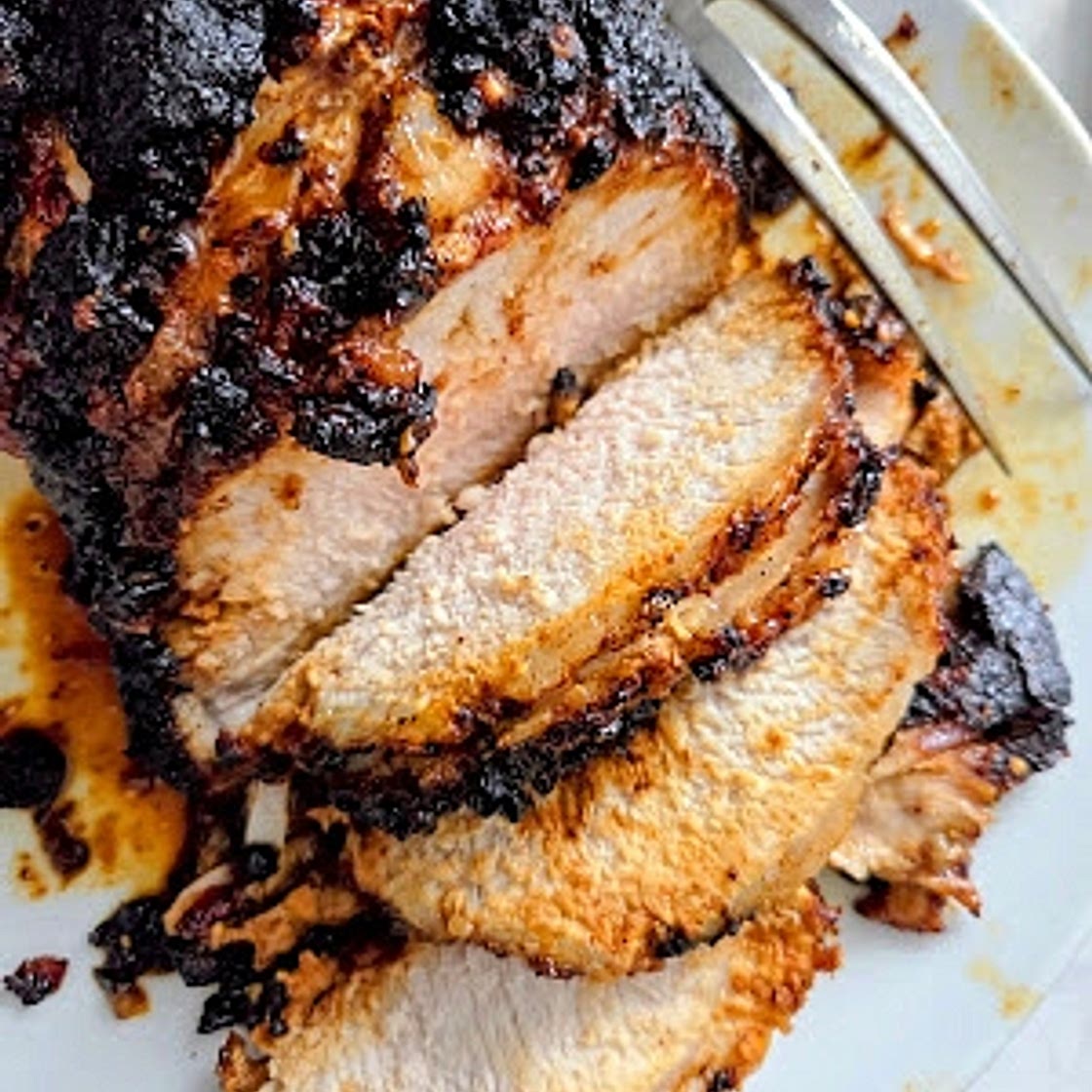 Brown Sugar Air Fryer Pork Roast