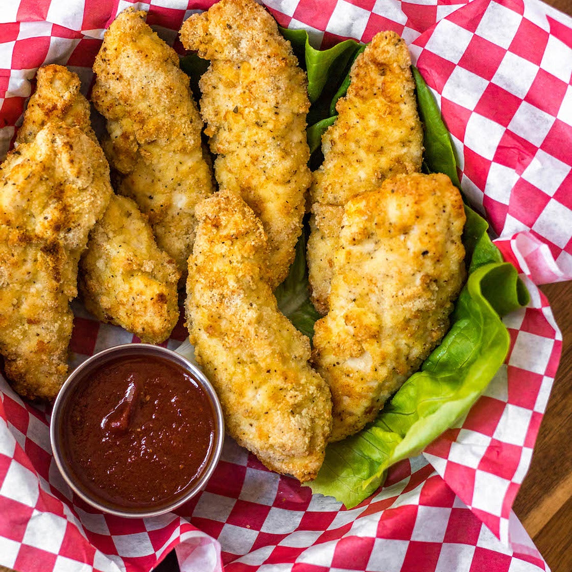 Air Fryer Chicken Tenders: Paleo, Whole30, Low Carb, Gluten-Free with Oven Instructions