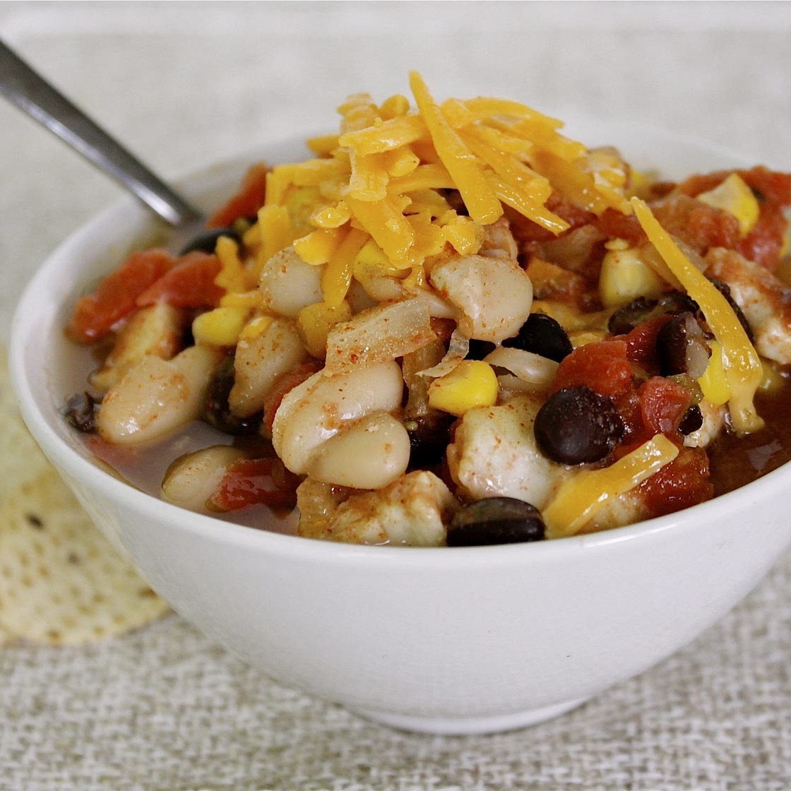 Freezer-to-Slow Cooker Chicken Chili