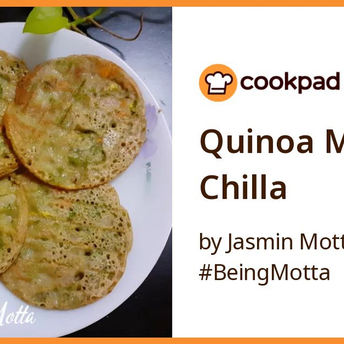 Quinoa Mini Chilla