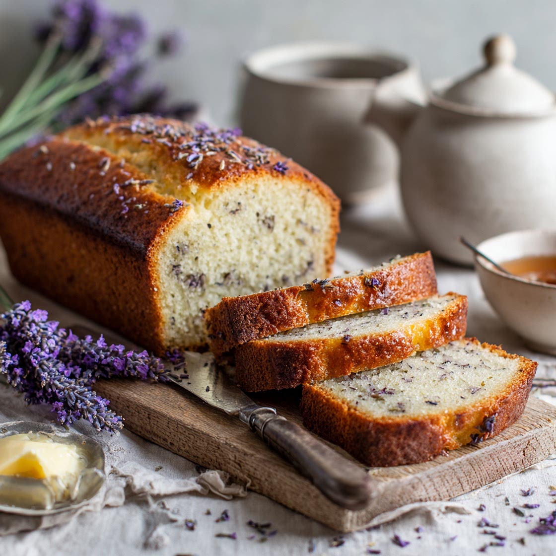Lavender Tea Bread