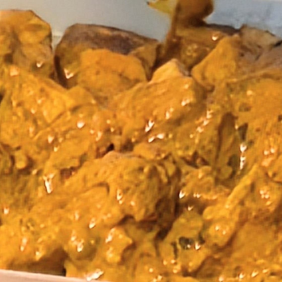 Curry de patate douce