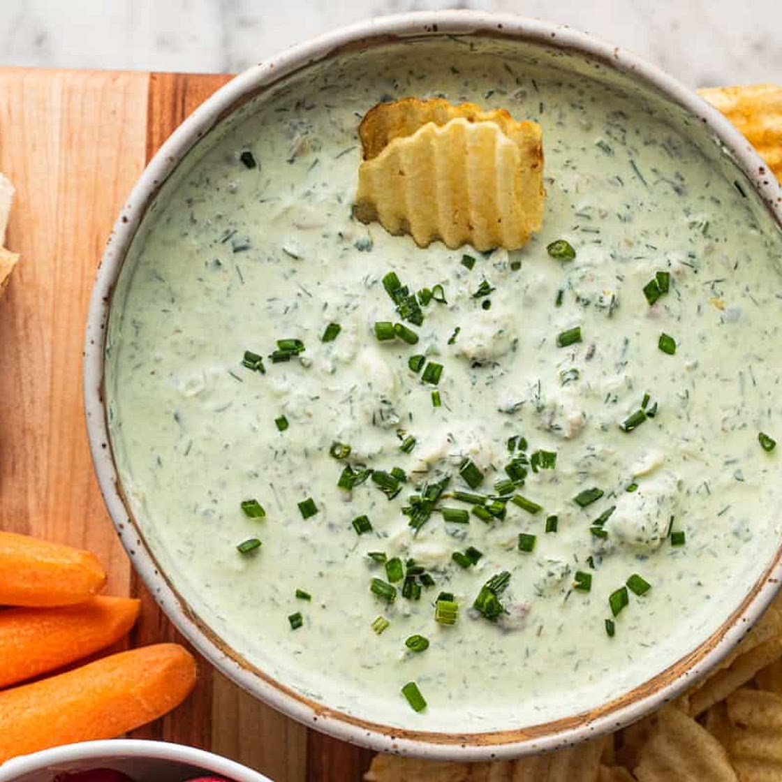 Creamy Herb Smoked Trout Dip