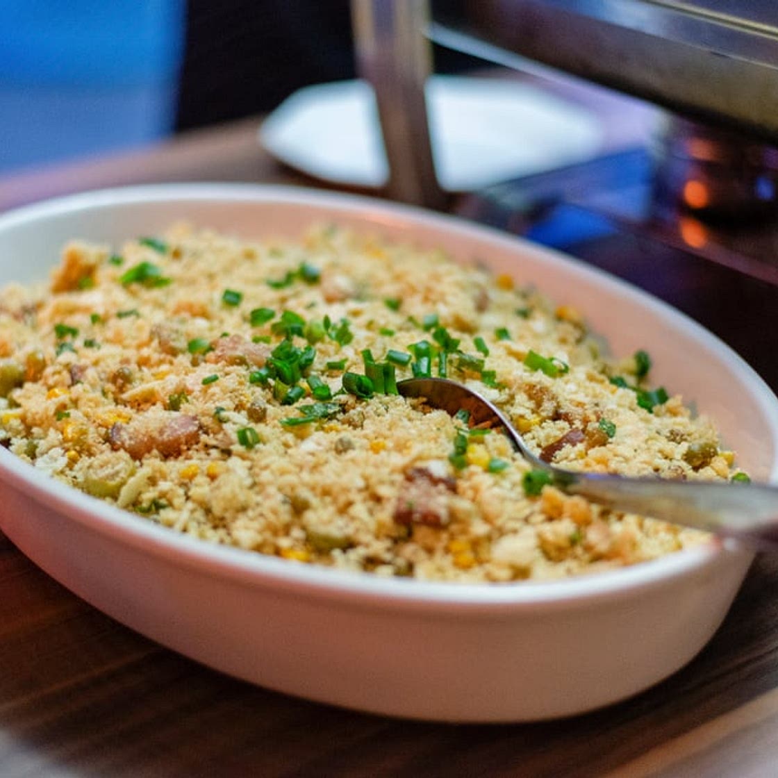 Farofa de cebola e cenoura superprática