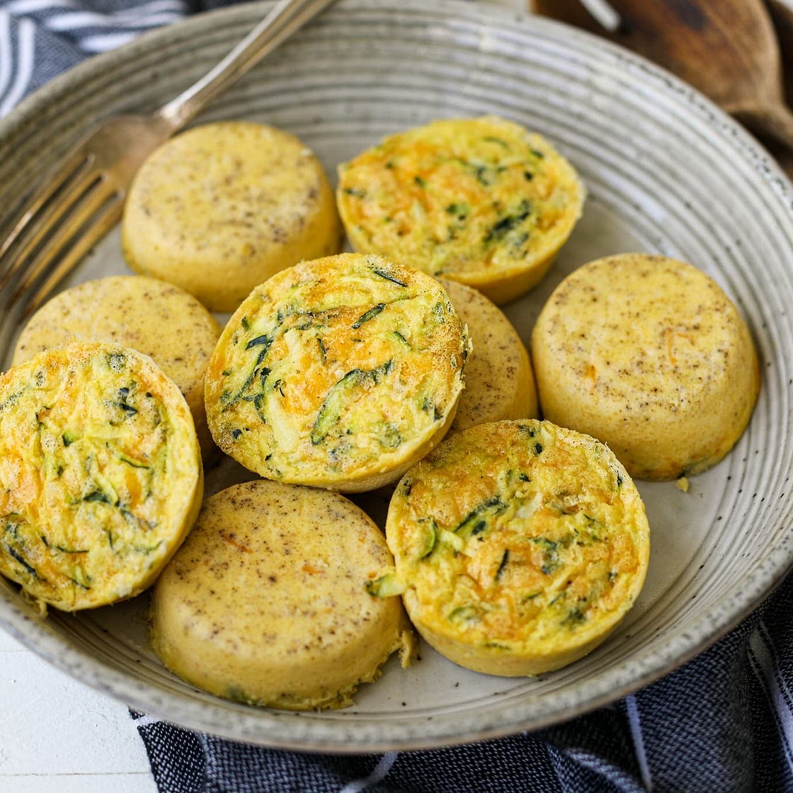 Easy Cheesy Blender Egg Bites
