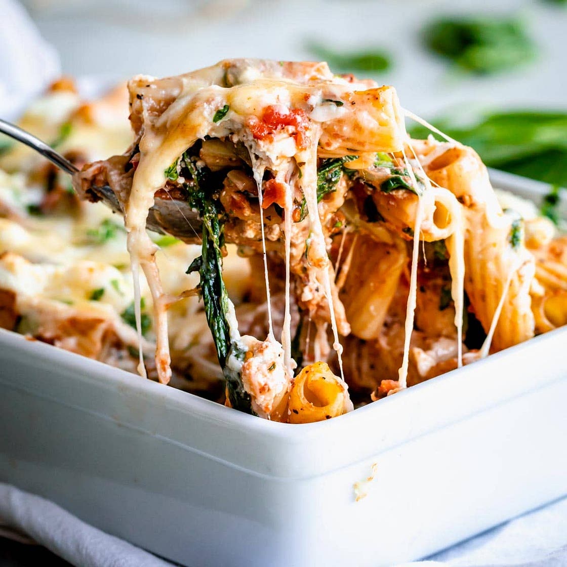 Vegetarian Pasta Bake
