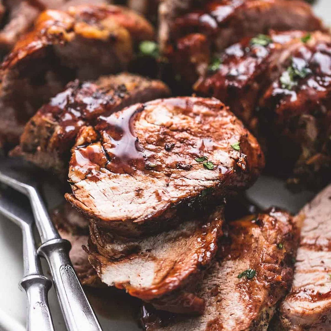 Instant Pot Balsamic Pork Tenderloin