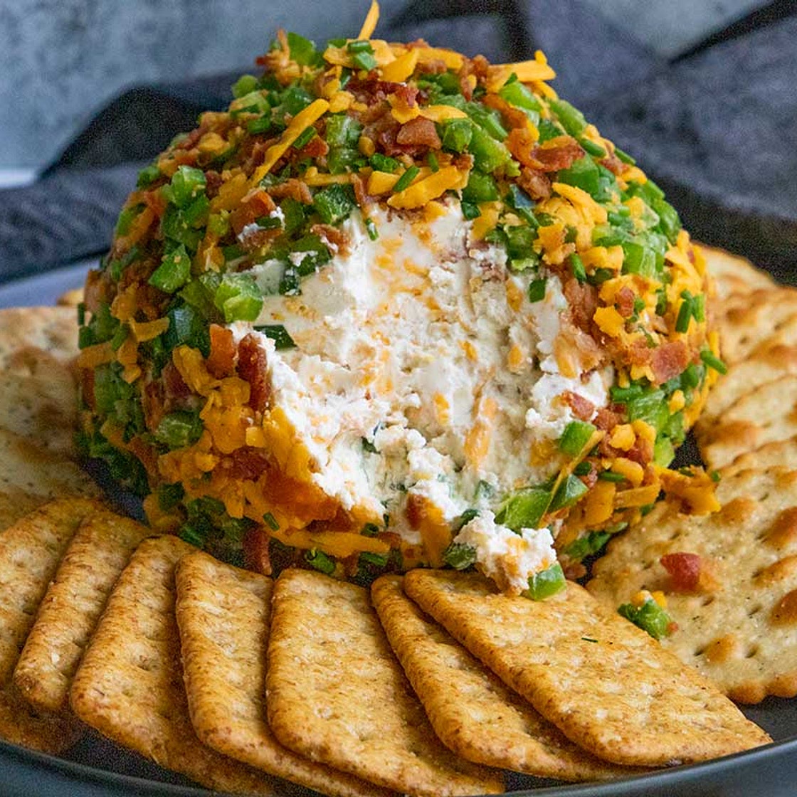 Jalapeno Popper Cheese Ball Recipe