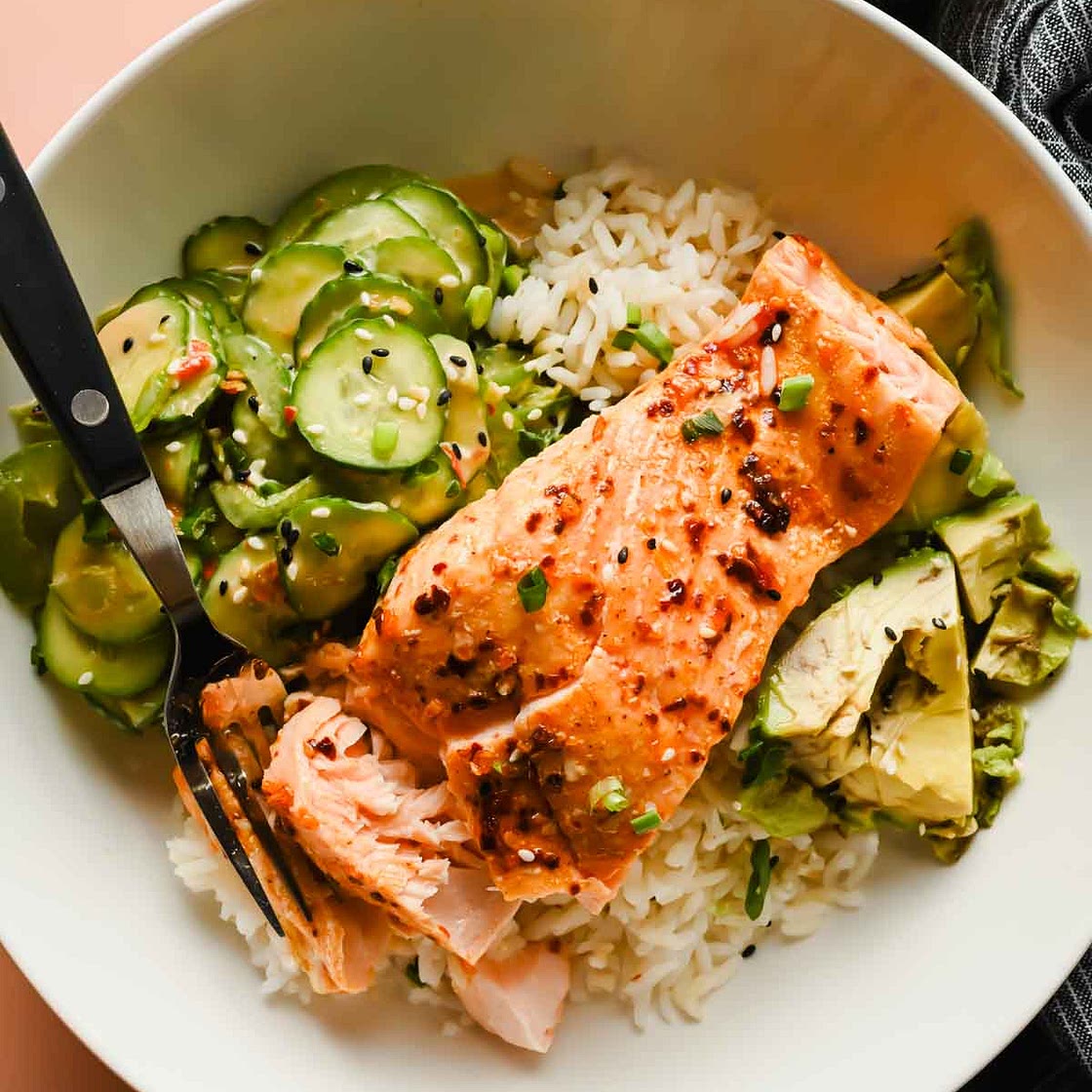 Spicy Salmon Bowl