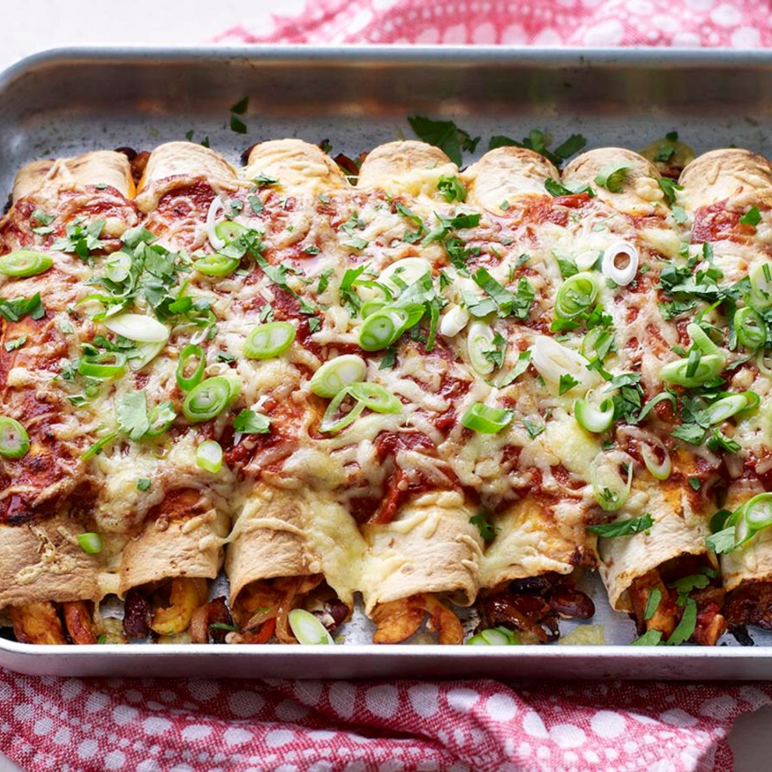 Chicken enchiladas