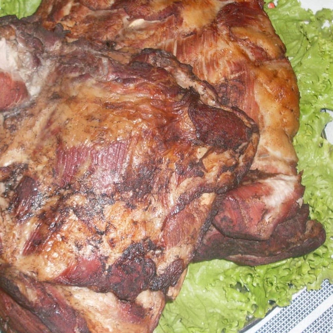 Costelinha de porco ao vinho tinto