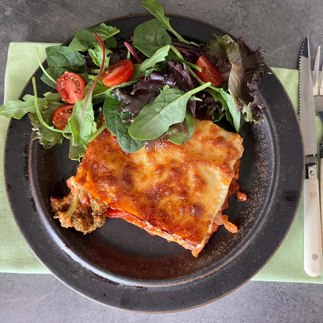 Homemade Vegetable Lasagne