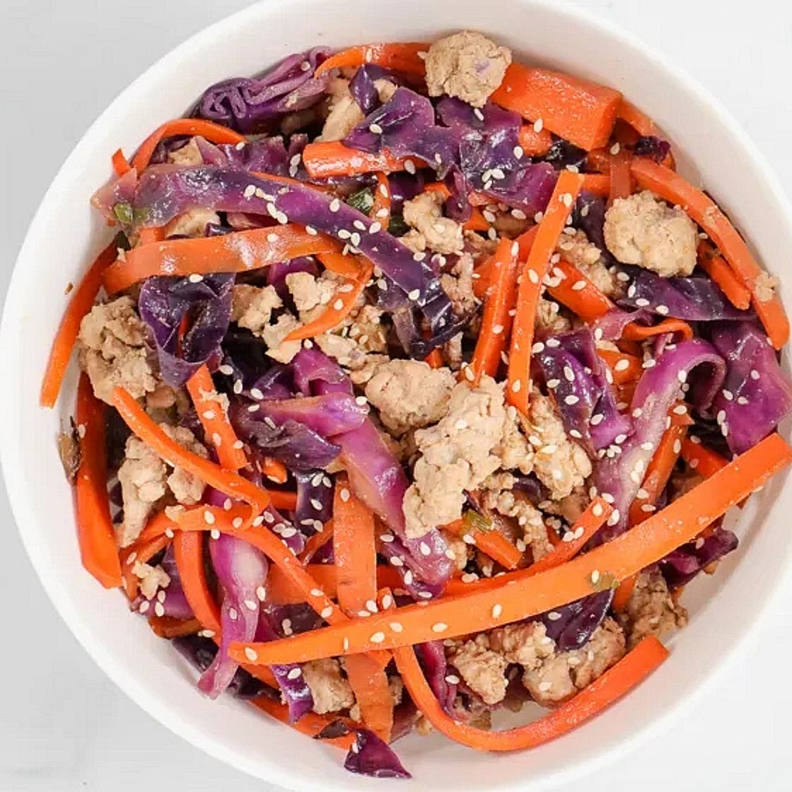 Keto Egg Roll in a Bowl