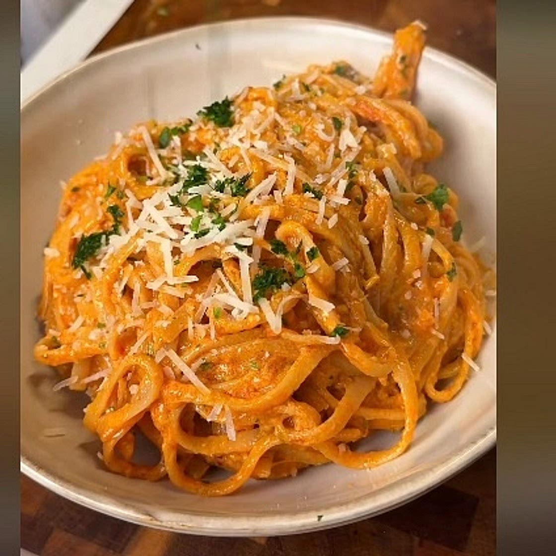 Creamy Eggplant and Pasta