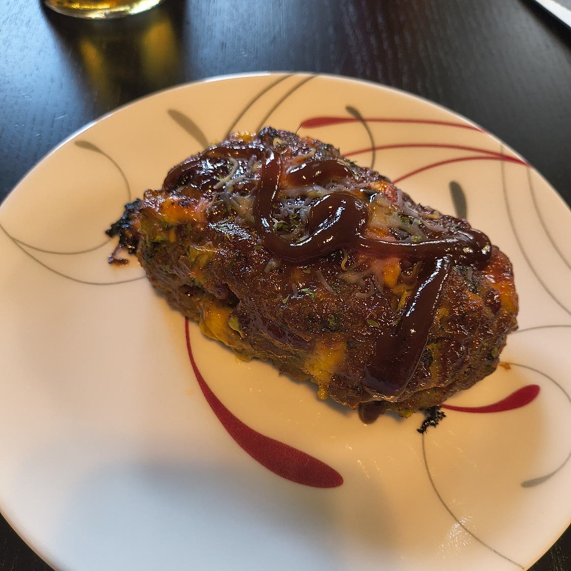 BBQ Cheddar Meatloaf