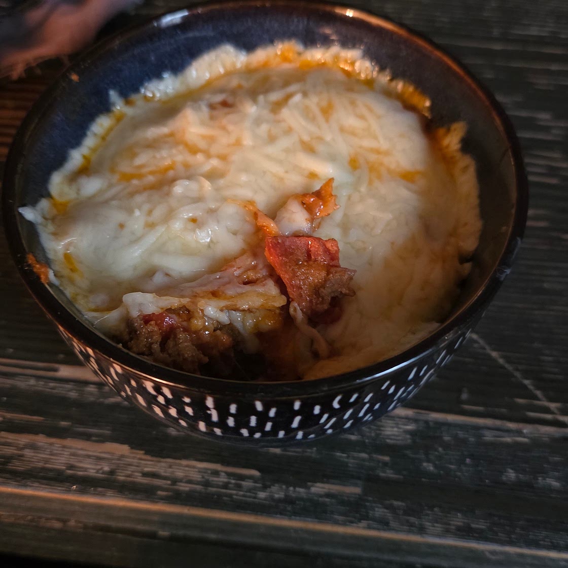 Meaty Lasagna Bowl