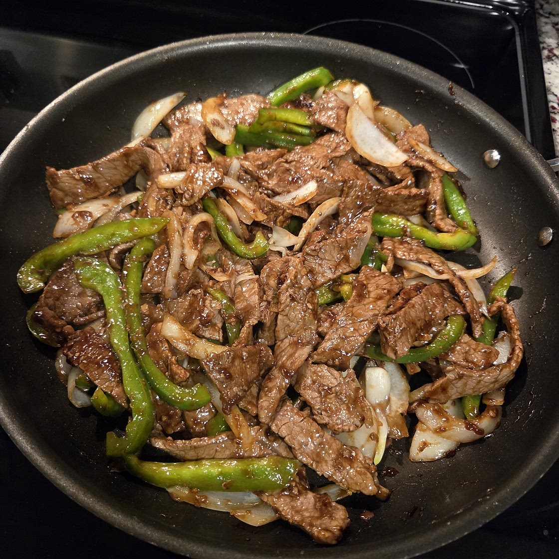 One Pan Pepper Steak