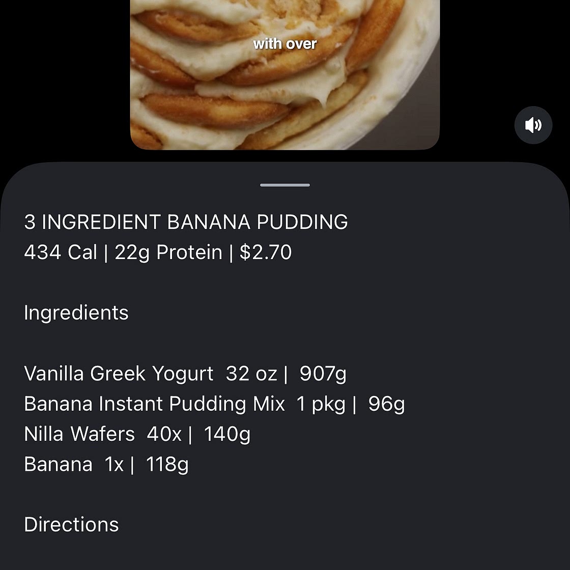 Banana pudding Greek yogurt 