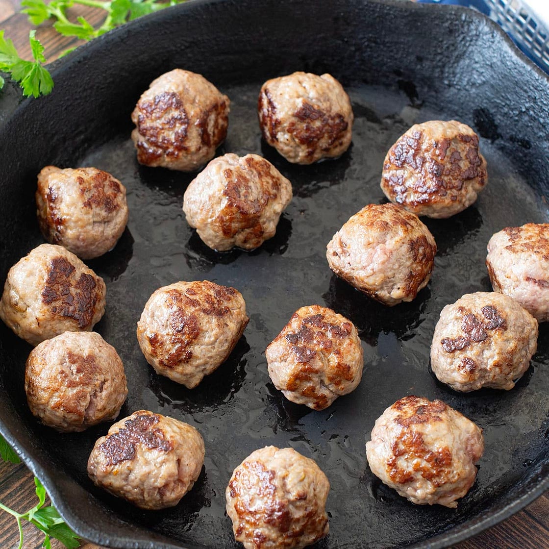 Pork and Beef Meatballs Recipe
