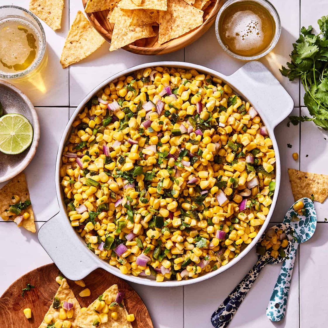 Easy Copycat Chipotle Corn Salsa