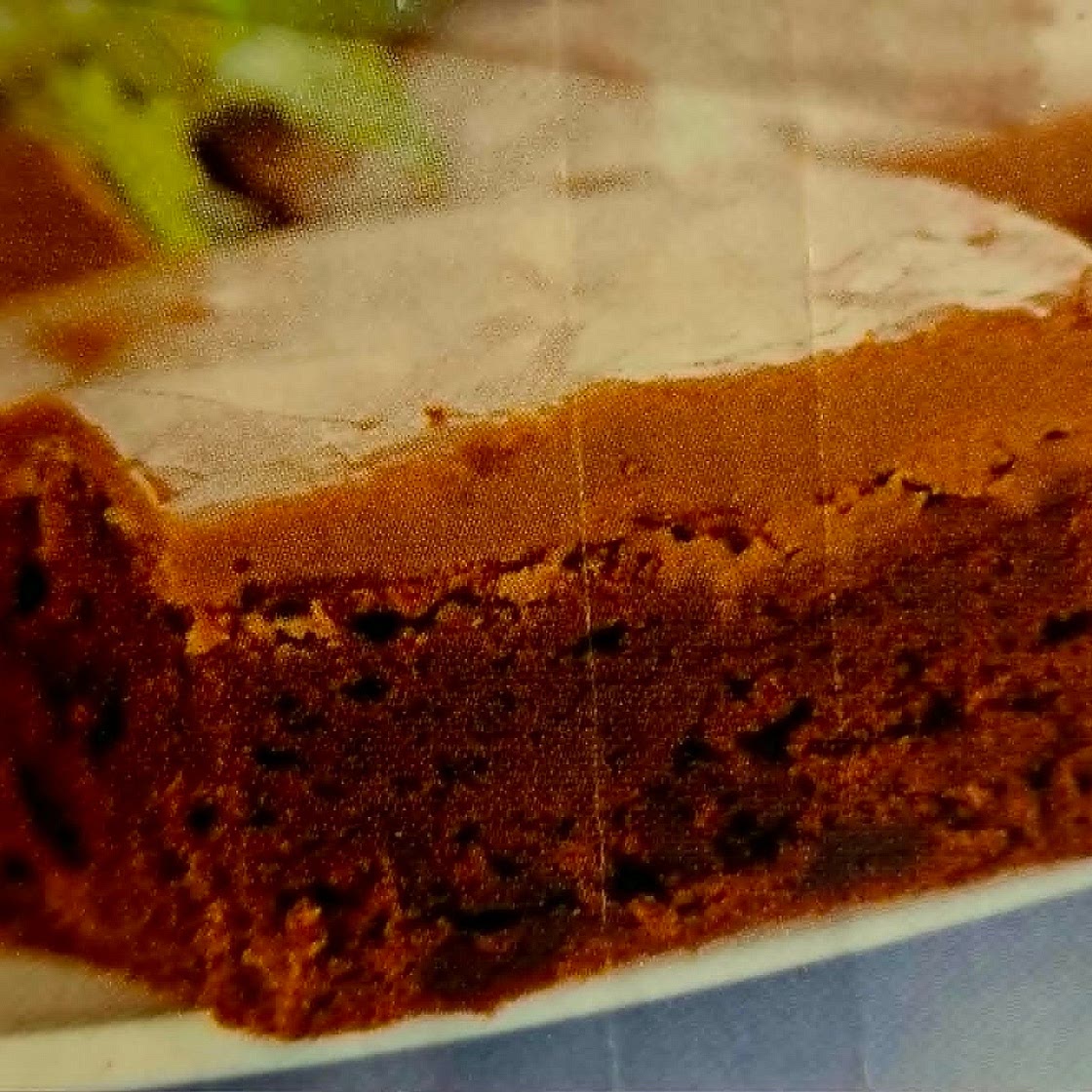 CHOCOLATE PEPPERMINT TRAY-BAKE SLICE - Riley loves