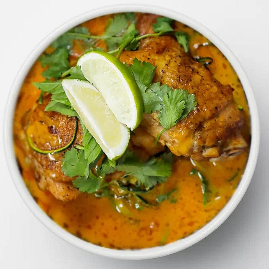 Low-Carb Thai Chicken Coconut Red Curry