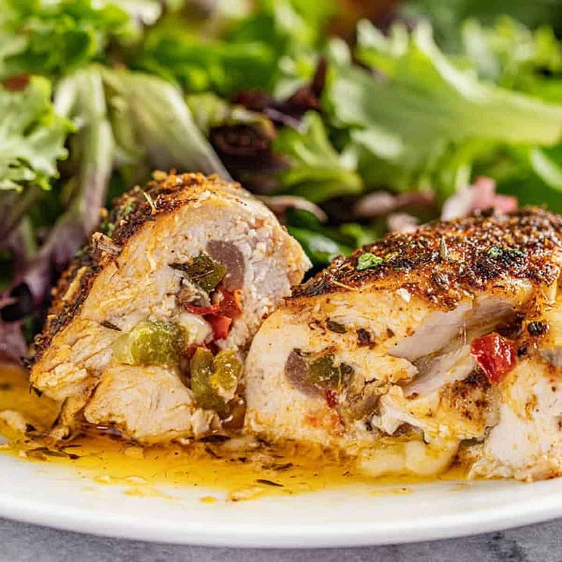 Cajun Stuffed Chicken Breast