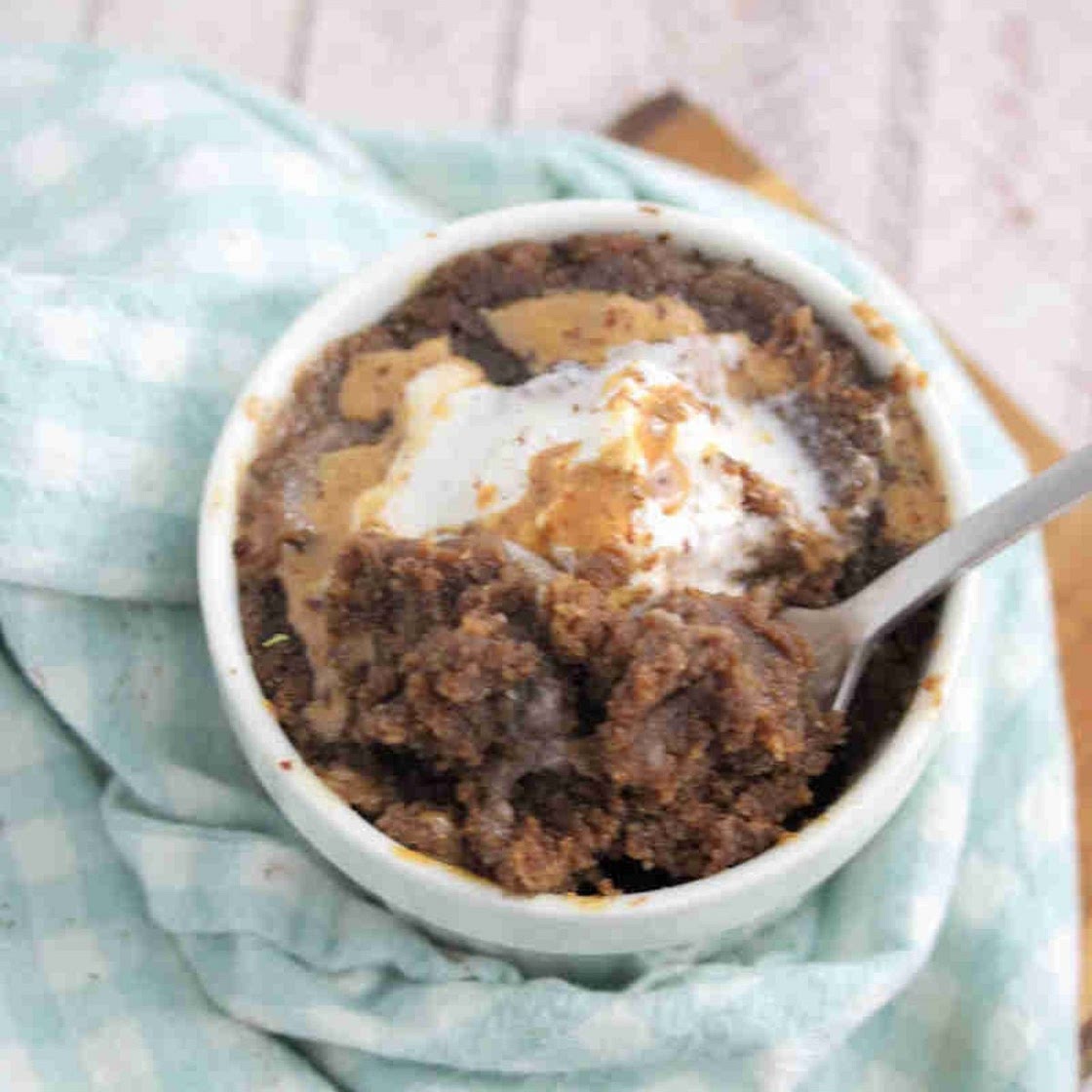 Gluten-Free Chocolate Protein Mug Cake