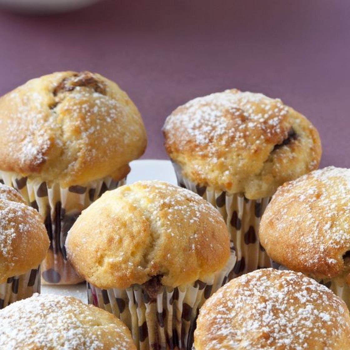 Muffins coeur de Nutella
