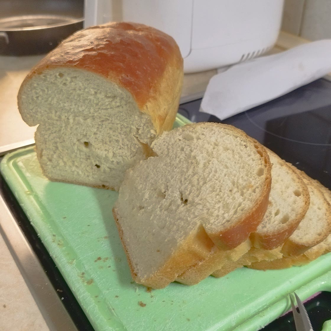 Simple Sandwich Bread (for 1 loaf)
