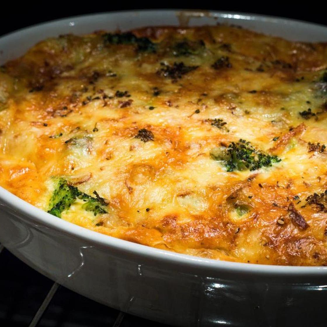 Receita de Brócolis gratinado no forno com queijo