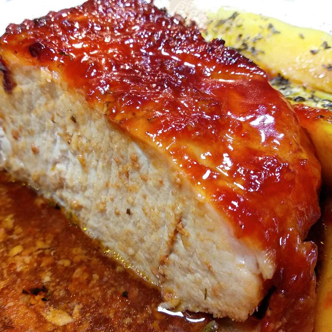 Receita de Lombo de porco ao molho barbecue