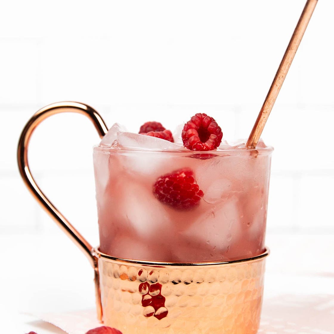 Raspberry Moscow Mule