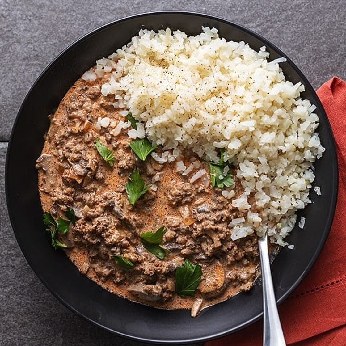 Ground Beef Stroganoff