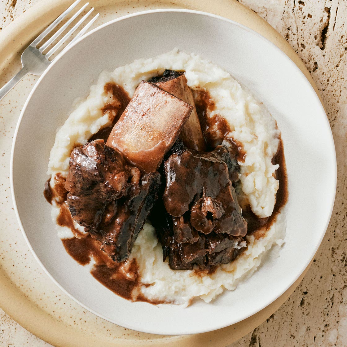 Red Wine–Braised Short Ribs