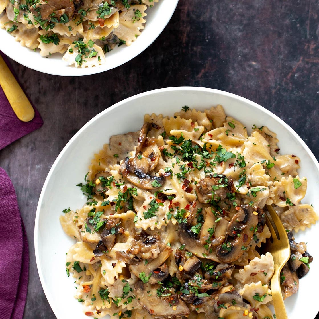 Mushroom Stroganoff