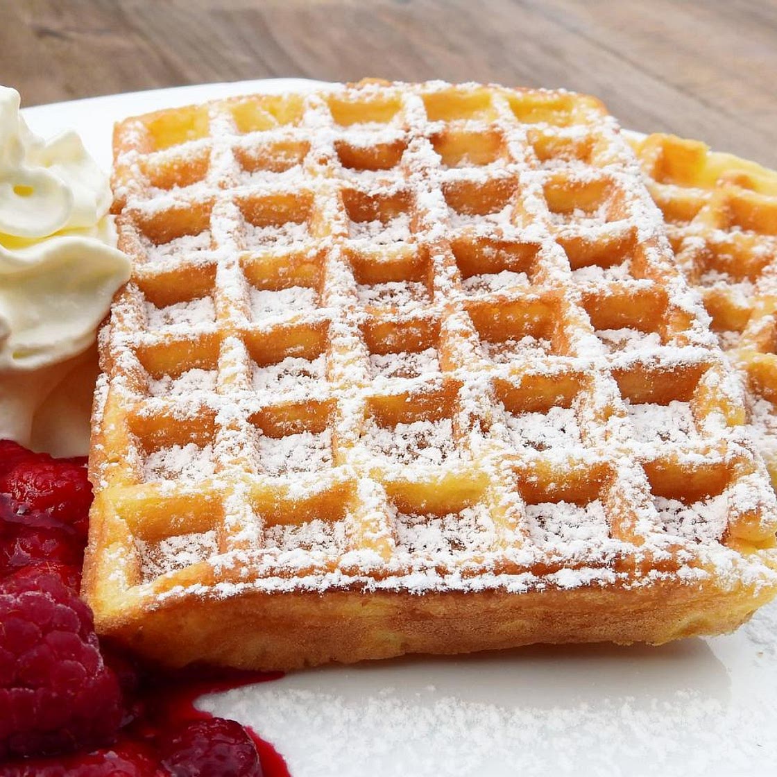 Receita de Waffle de liquidificador