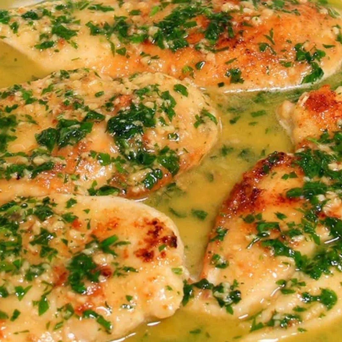 1 Pot Creamy Garlic Chicken