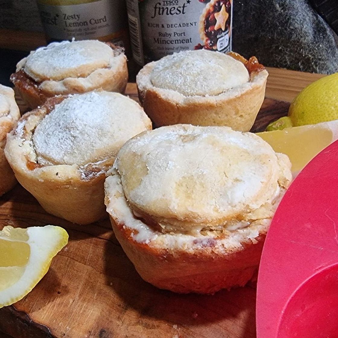 Lemon Mascarpone Mince Pies