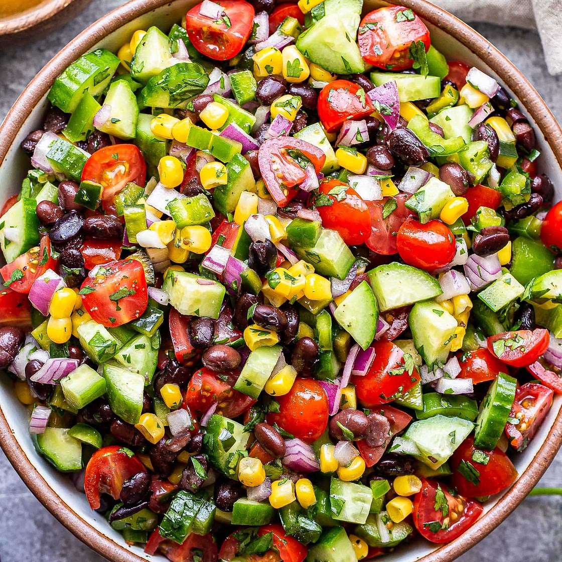 Black Bean & Corn Salsa Salad