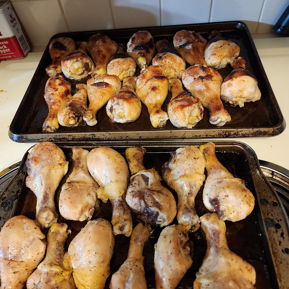 HONEY GARLIC CHICKEN LEGS