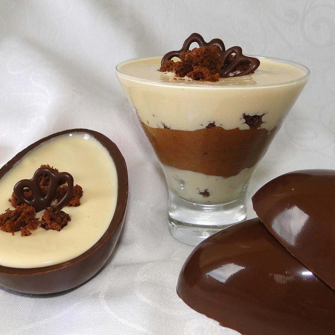 Receita de Sobremesa de Páscoa fácil e rápida