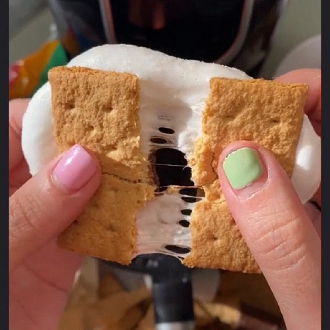 S’mores na Air Fryer 