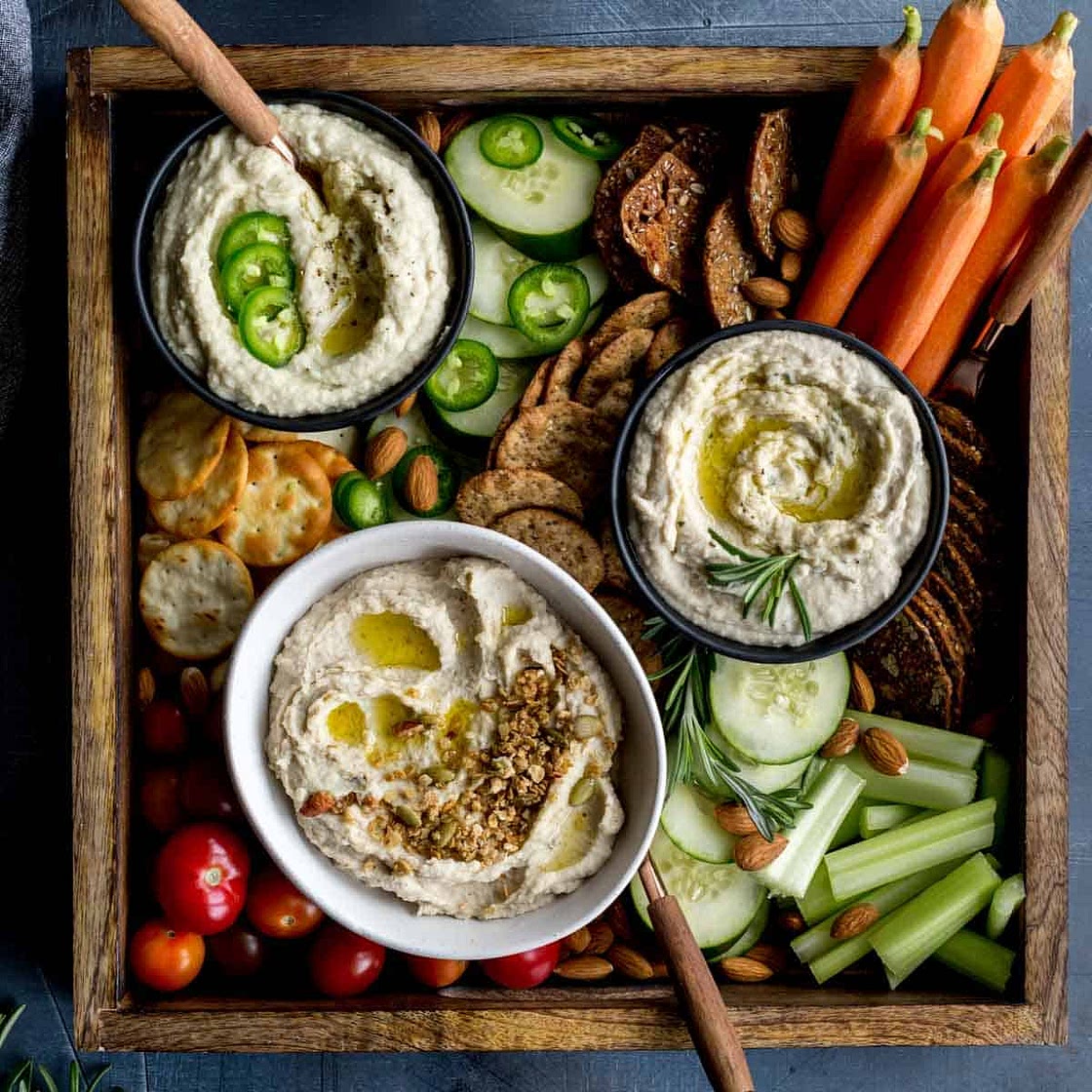 White Bean Dip (Three Easy Variations)