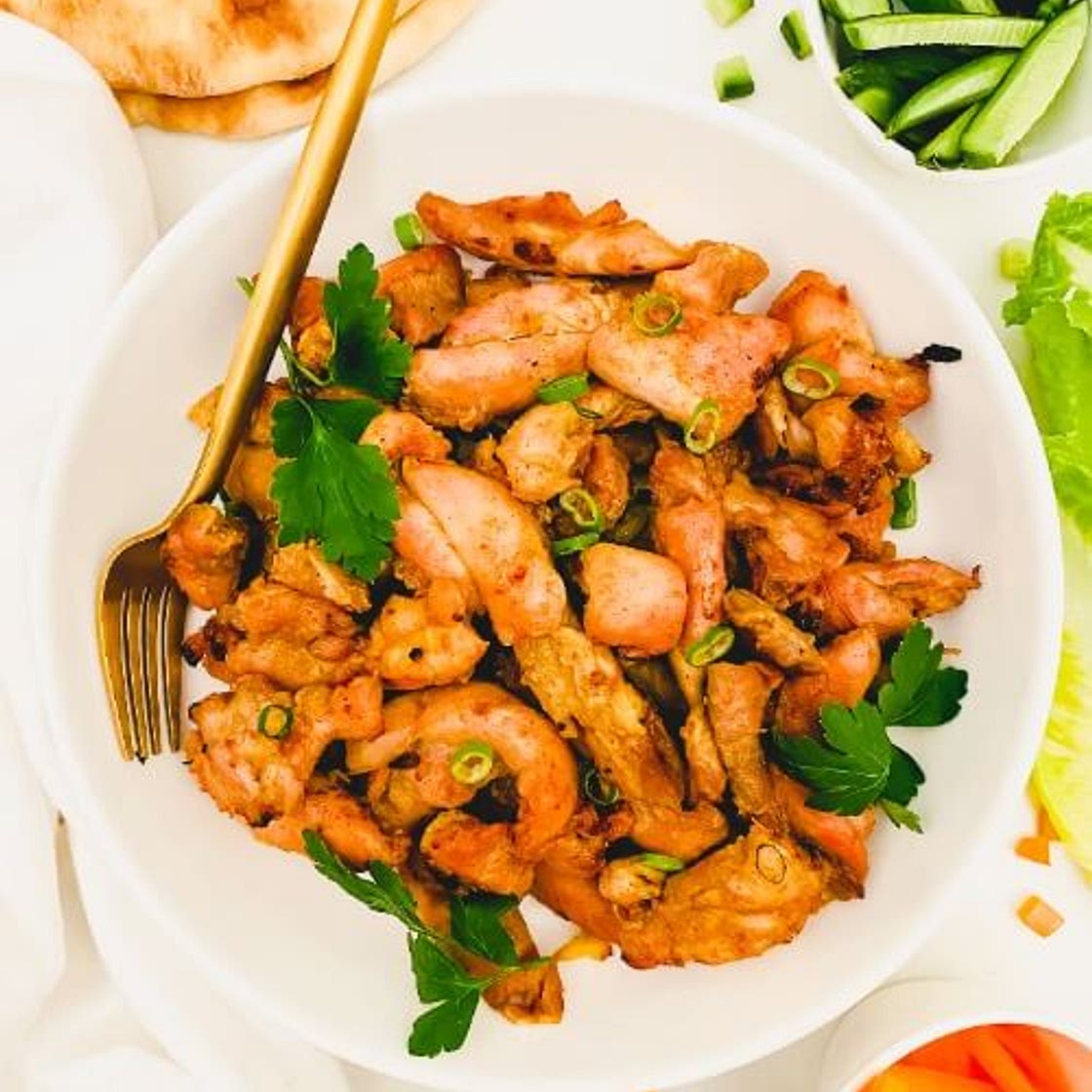 Sheet Pan Chicken Shawarma