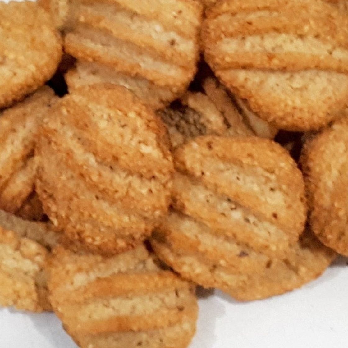 Biscoitinhos de amendoim low carb